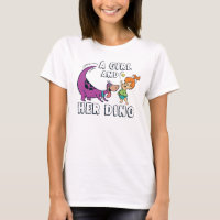 The Flintstones | Pebbles & Dino Play Ball T-Shirt