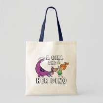 The Flintstones | Pebbles & Dino Play Ball Tote Bag