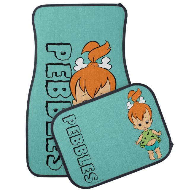 The Flintstones | Pebbles Flintstone Car Floor Mat (Set)