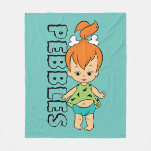 The Flintstones Pebbles Flintstone Fleece Blanket
