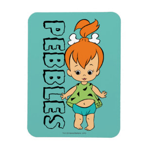 The Flintstones   Pebbles Flintstone Magnet