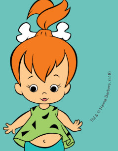 Pebbles Flintstone Refrigerator Magnets Zazzle The Flintstones Pebbles Flintstone Magnet