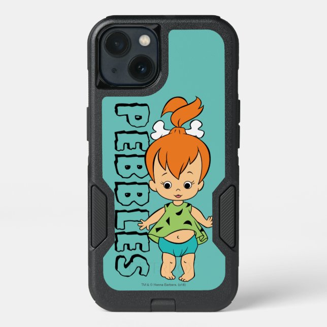 The Flintstones | Pebbles Flintstone Otterbox iPhone Case (Back)