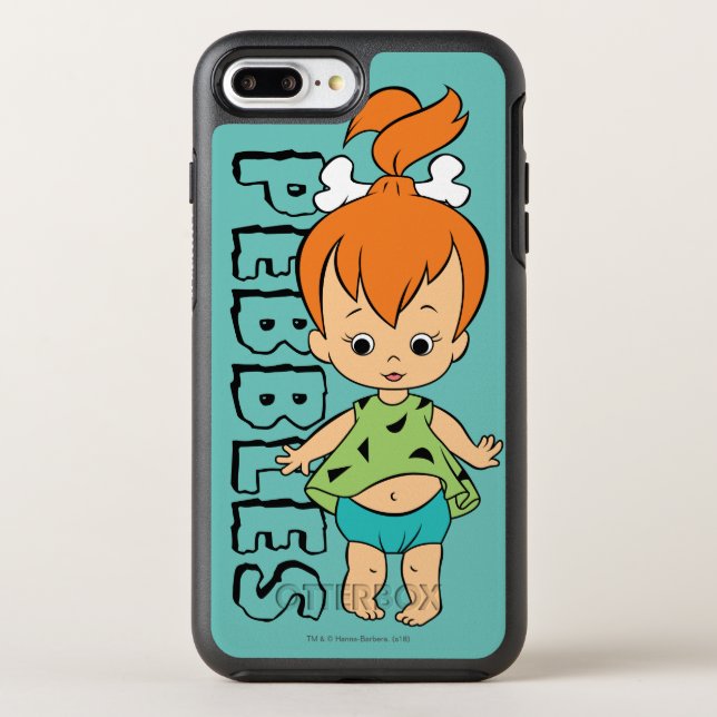 The Flintstones | Pebbles Flintstone Otterbox iPhone Case (Back)