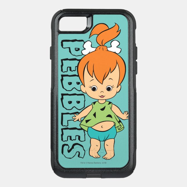 The Flintstones | Pebbles Flintstone Otterbox iPhone Case (Back)