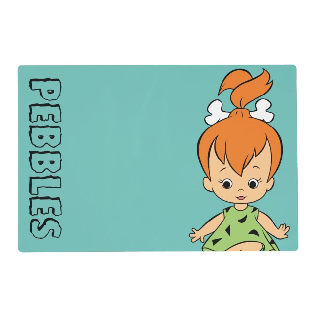 The Flintstones | Pebbles Flintstone Placemat (Front)