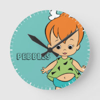 The Flintstones | Pebbles Flintstone Round Clock