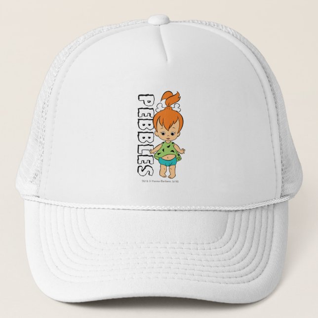 The Flintstones | Pebbles Flintstone Trucker Hat (Front)