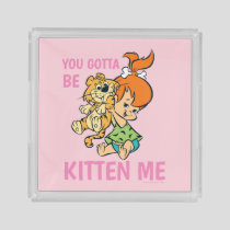 The Flintstones | Pebbles & Her Tiger Acrylic Tray