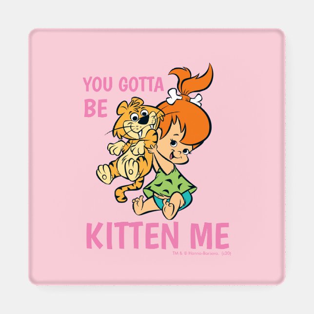The Flintstones | Pebbles & Her Tiger Coaster Set (Single)