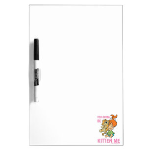 The Flintstones Pebbles & Her Tiger Dry Erase Board