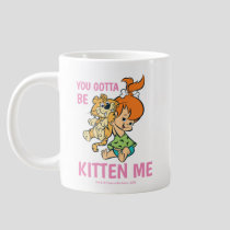 The Flintstones | Pebbles & Her Tiger Giant Coffee Mug