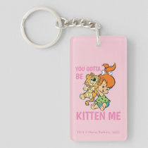 The Flintstones | Pebbles & Her Tiger Keychain