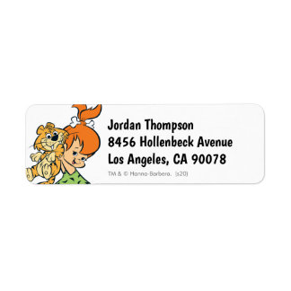 The Flintstones | Pebbles & Her Tiger Label
