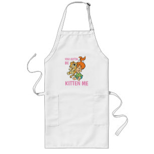 The Flintstones Pebbles & Her Tiger Long Apron