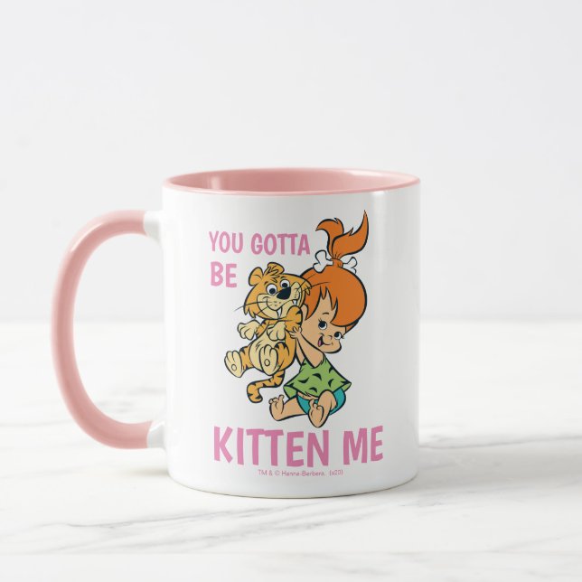 The Flintstones | Pebbles & Her Tiger Mug (Left)