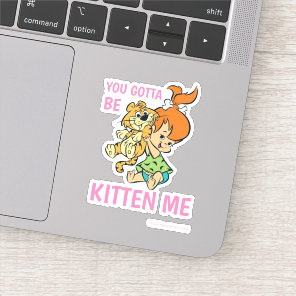 The Flintstones | Pebbles & Her Tiger Sticker