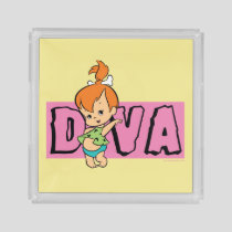 The Flintstones | Pebbles - Little Diva Acrylic Tray