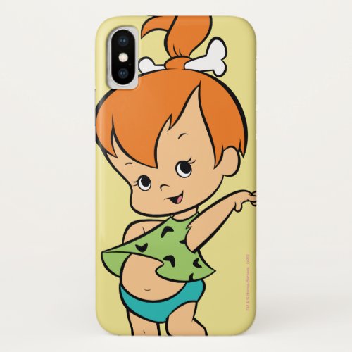 The Flintstones  Pebbles _ Little Diva iPhone X Case