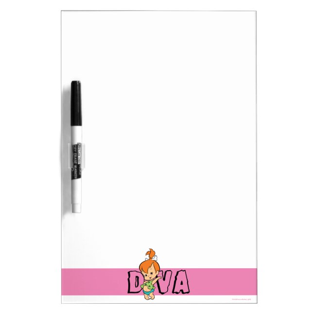 The Flintstones | Pebbles - Little Diva Dry Erase Board (Front)