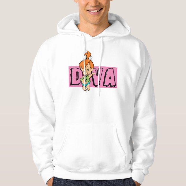 The Flintstones | Pebbles - Little Diva Hoodie (Front)
