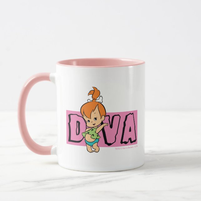 The Flintstones | Pebbles - Little Diva Mug (Left)