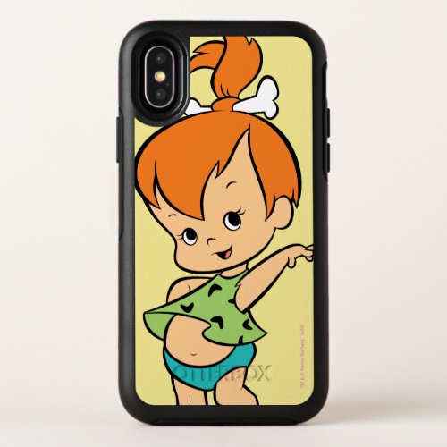 The Flintstones  Pebbles _ Little Diva OtterBox Symmetry iPhone X Case