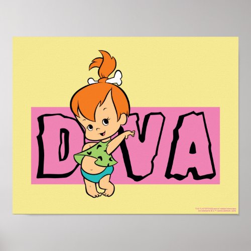 The Flintstones  Pebbles _ Little Diva Poster