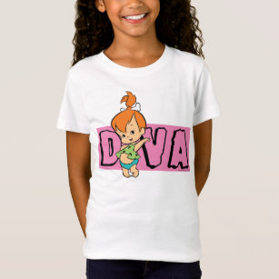 The Flintstones   Pebbles - Little Diva T-Shirt