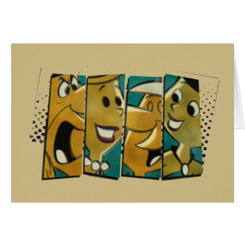 The Flintstones  Retro Comic Character Panels
