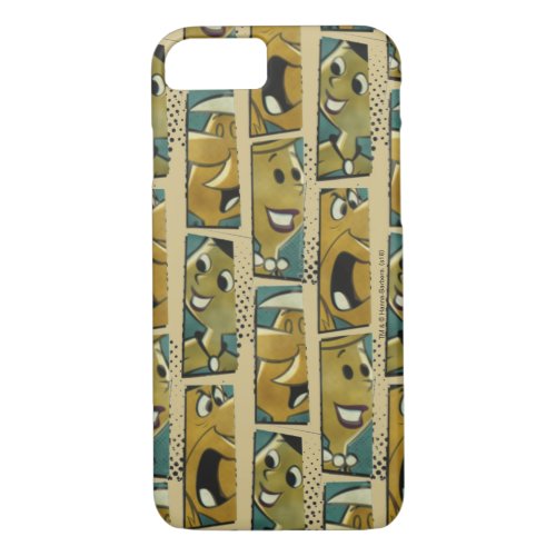 The Flintstones  Retro Comic Character Panels iPhone 87 Case