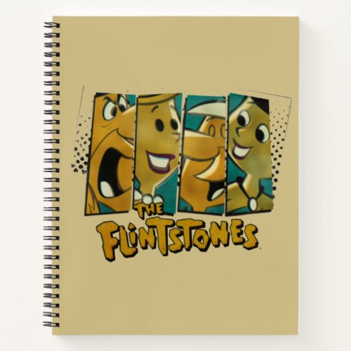 The Flintstones  Retro Comic Character Panels Notebook