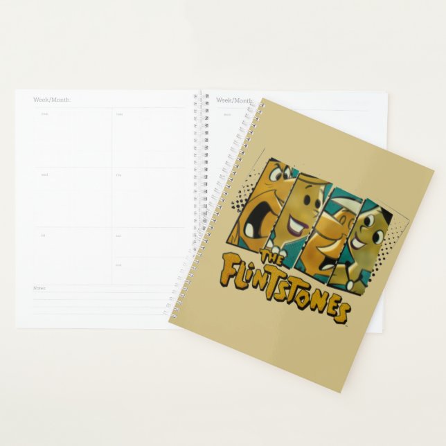 The Flintstones | Retro Comic Character Panels Planner (Display)