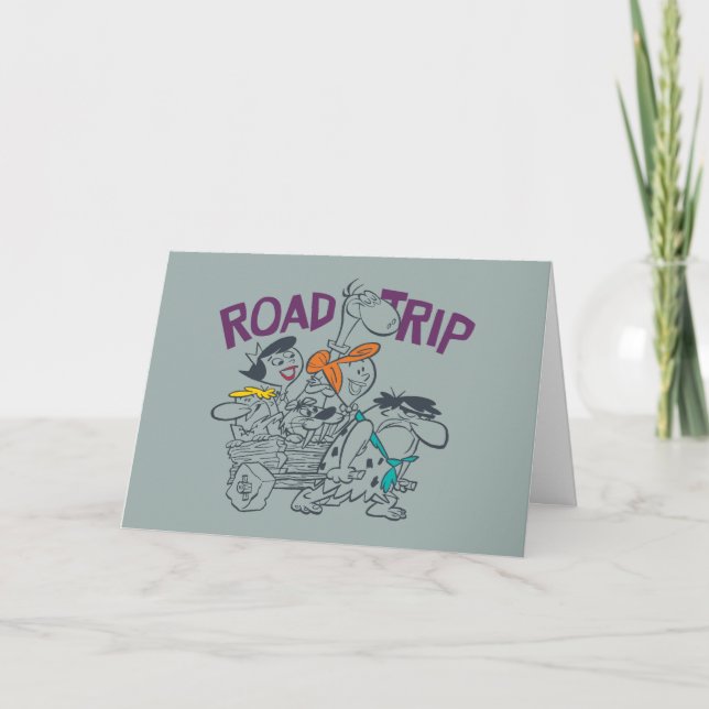 The Flintstones | Road Trip Card (Front)