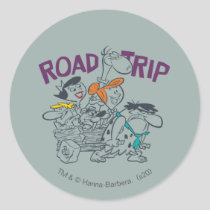 The Flintstones | Road Trip Classic Round Sticker
