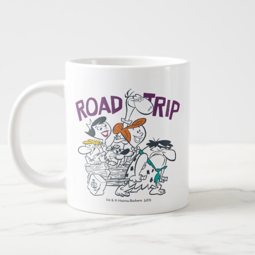 The Flintstones  Road Trip Giant Coffee Mug