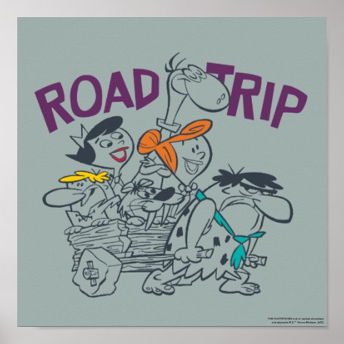 The Flintstones  Road Trip Poster