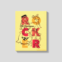 The Flintstones | ROCKER Canvas Print