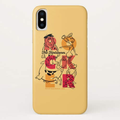 The Flintstones  ROCKER iPhone X Case