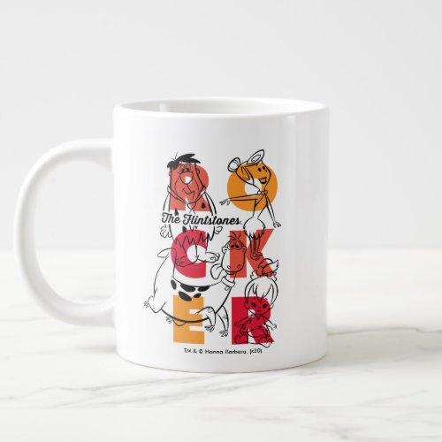 The Flintstones  ROCKER Giant Coffee Mug
