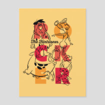 The Flintstones | ROCKER Invitation Postcard