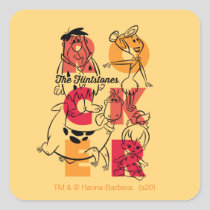 The Flintstones | ROCKER Square Sticker