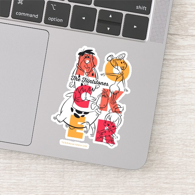 The Flintstones | ROCKER Sticker (Detail)