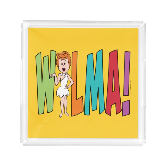 The Flintstones | WILMA! Acrylic Tray (Front)