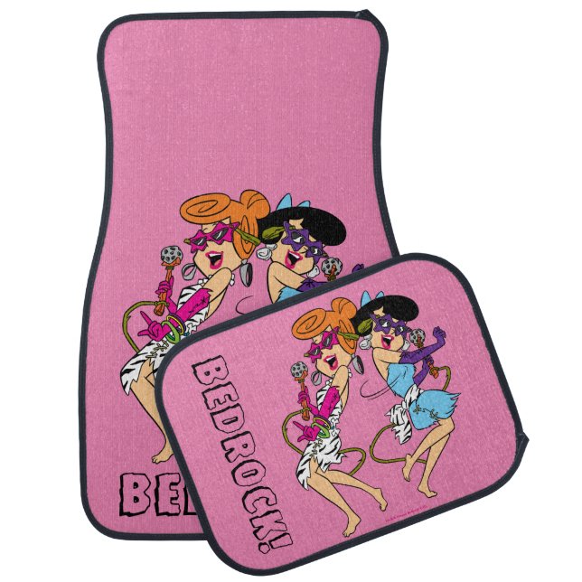 The Flintstones | Wilma & Betty Rock Stars Car Floor Mat (Set)