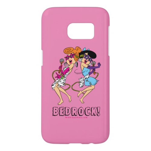 The Flintstones  Wilma  Betty Rock Stars Samsung Galaxy S7 Case