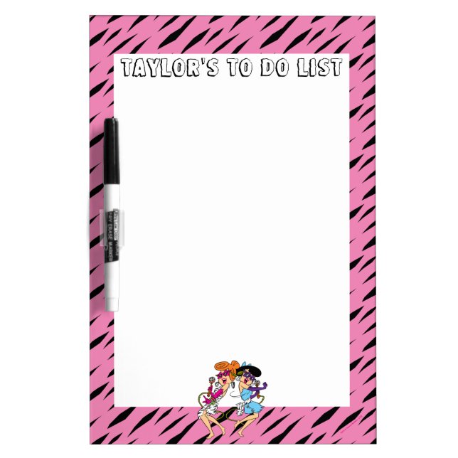 The Flintstones | Wilma & Betty Rock Stars Dry Erase Board (Front)