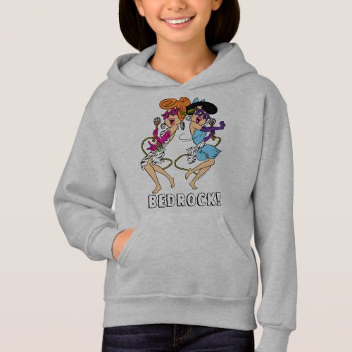 The Flintstones  Wilma  Betty Rock Stars Hoodie