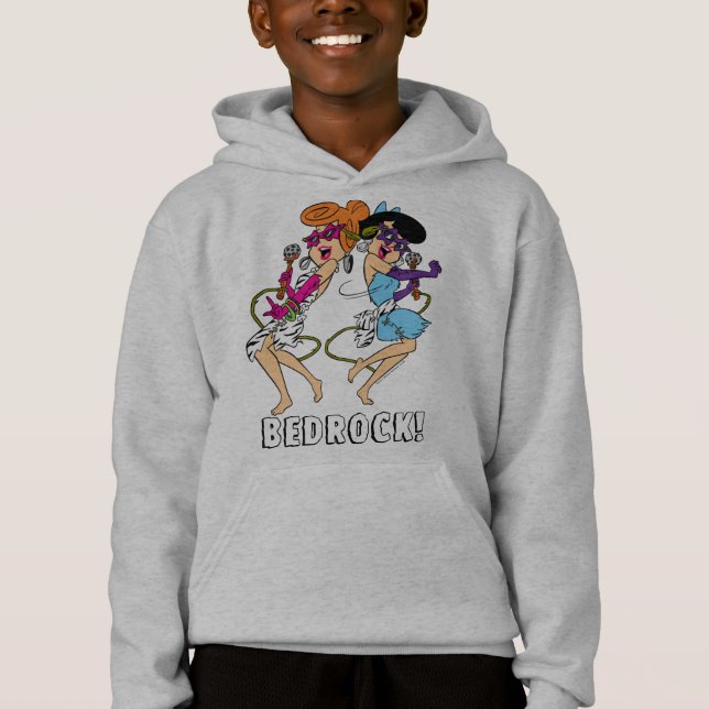 The Flintstones | Wilma & Betty Rock Stars Hoodie (Front)