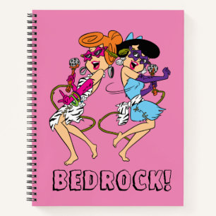 The Flintstones Wilma & Betty Rock Stars Notebook